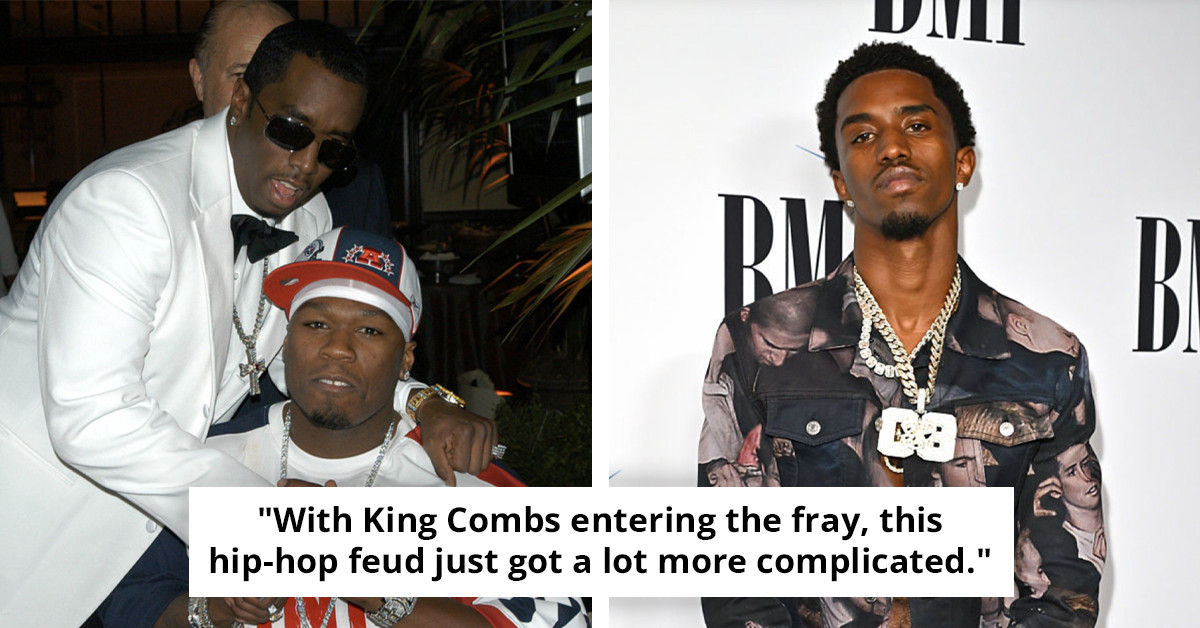 50 Cent Reacts to Diddy's Son's Deleted Tweet Threatening Physical Confrontation