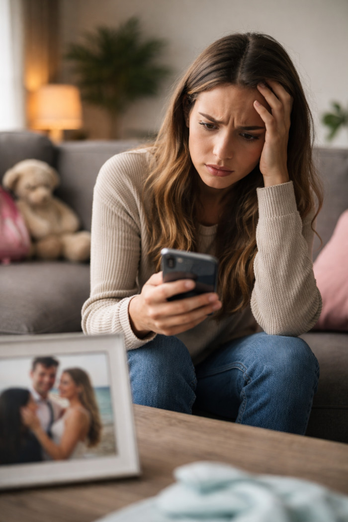 Things became more uncomfortable when the fiancée announced their engagement on social media.