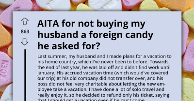 A Simple Candy Request Sparked One of the Biggest Fights in This Couple’s 15-Year Marriage