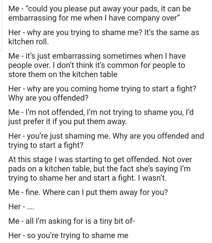 Let's take a look at how the conversation went