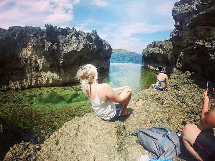 1. The Same 2 People Act Like The Scenic Spot Is Their Personal Background For A Photo Shoot For More Than Half An Hour; It Was Impossible To Get A Photo Without Them