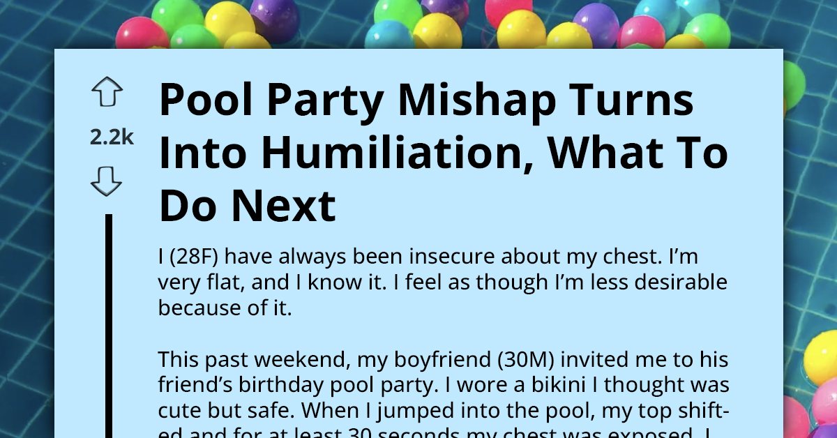Pool Party Mishap Turns Into Humiliation: What To Do Next