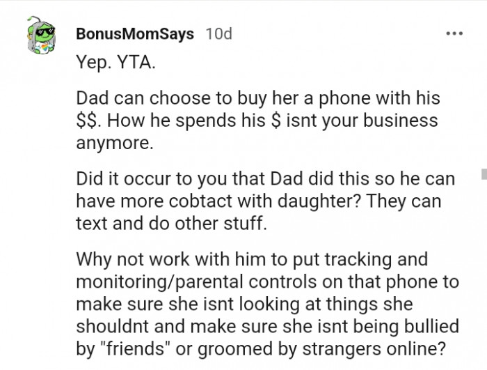 They can text and do other stuff