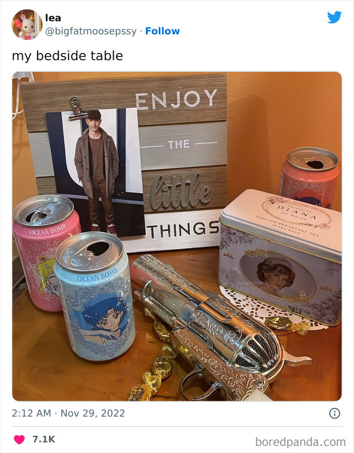 20. Someone's in love with Sailor Moon