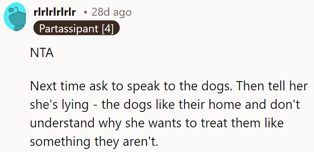 NTA. Next time, talk to the dogs. They'd bark the truth: home is where the chew toys are, not party central!