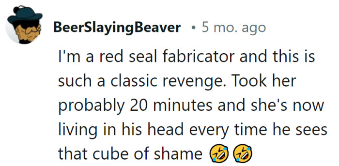 She's the true artist in this tale of steel and secrets.