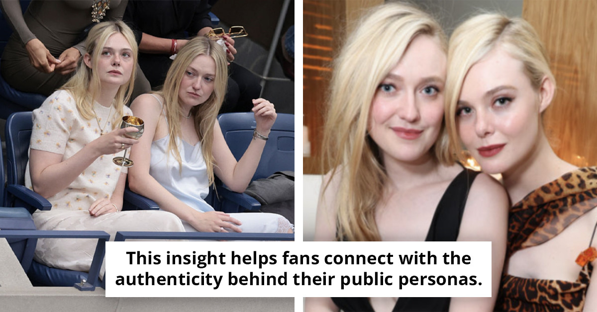Fans are shocked to discover the true names of sisters Elle and Dakota Fanning.