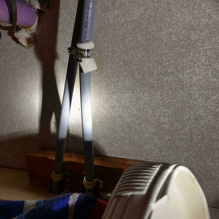 "A Pinhole Leak And The Maintenance Man Was “Sick”"