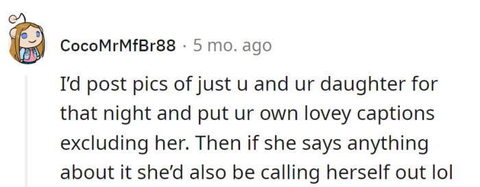 Any comment would be a self-callout.