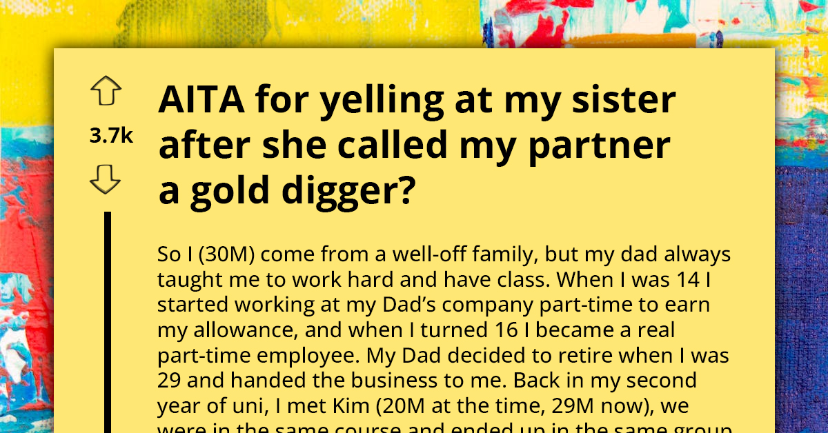 Business Heir Clashes With Sister For Labeling His Partner 'Glorified Gold Digger'