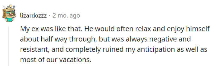 Again, they're now exes for a reason!