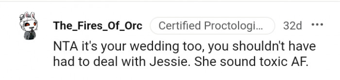 You shouldn't have to deal with Jessie.