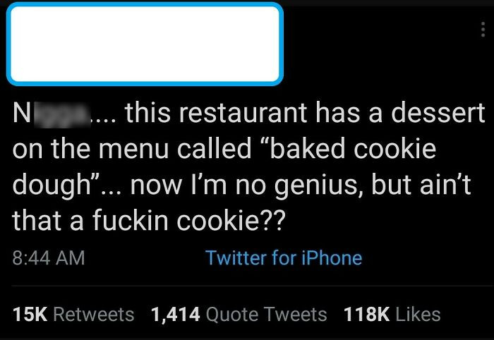 26. Baked Cookie Dough? Sounds like fake news.