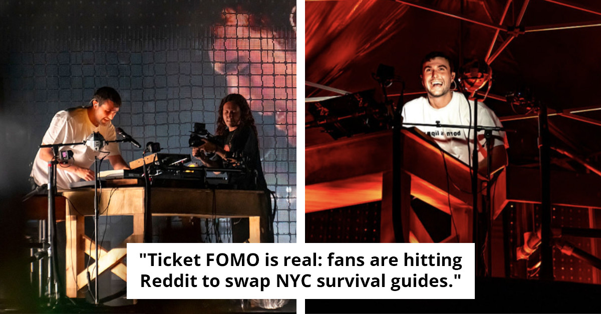 Fred Again enthusiasts caution ahead of upcoming NYC shows as remaining tickets decrease