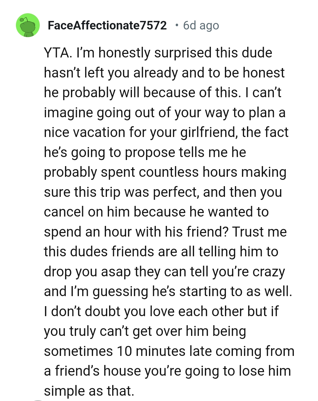 Dropping the OP ASAP