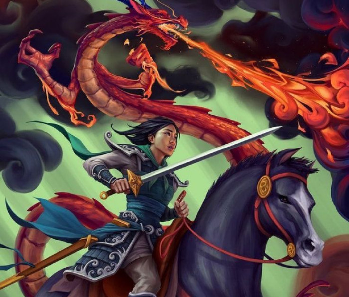 13. Mushu being the powerful dragon he is