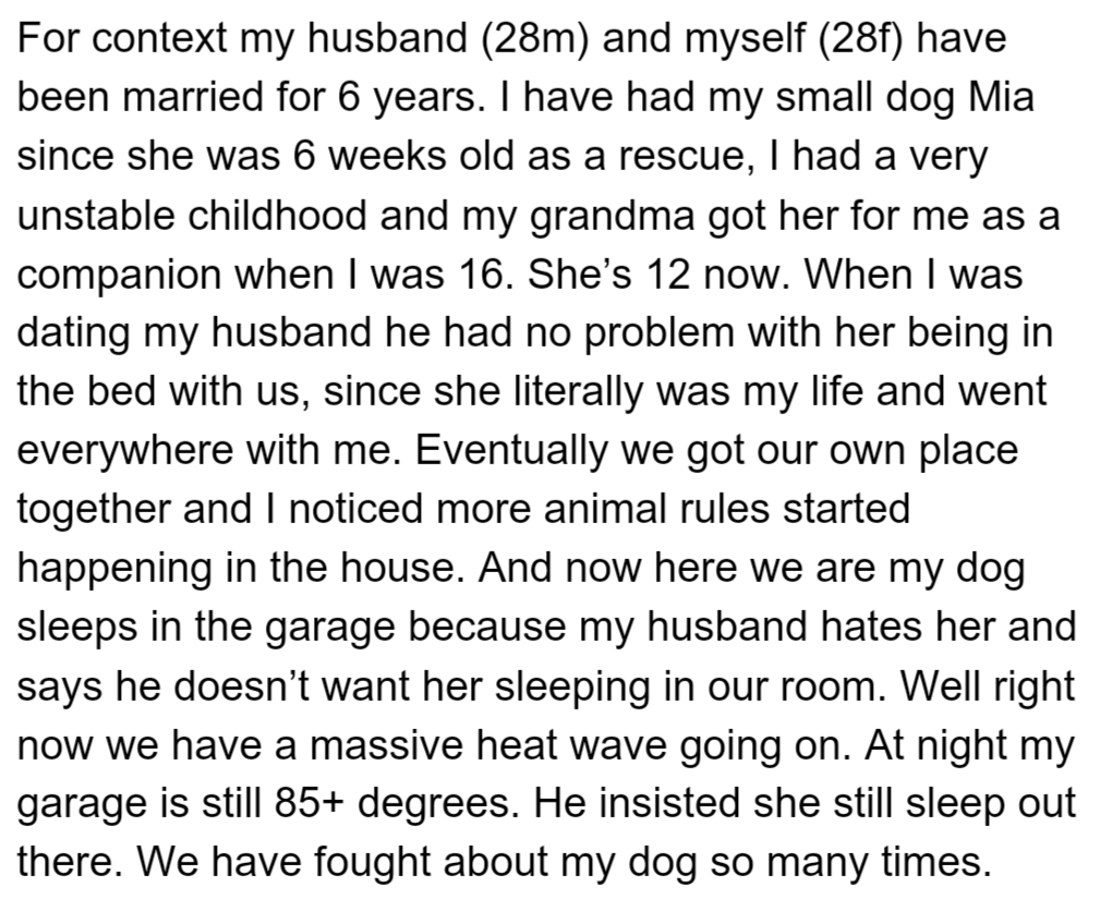 Here's the background of the story