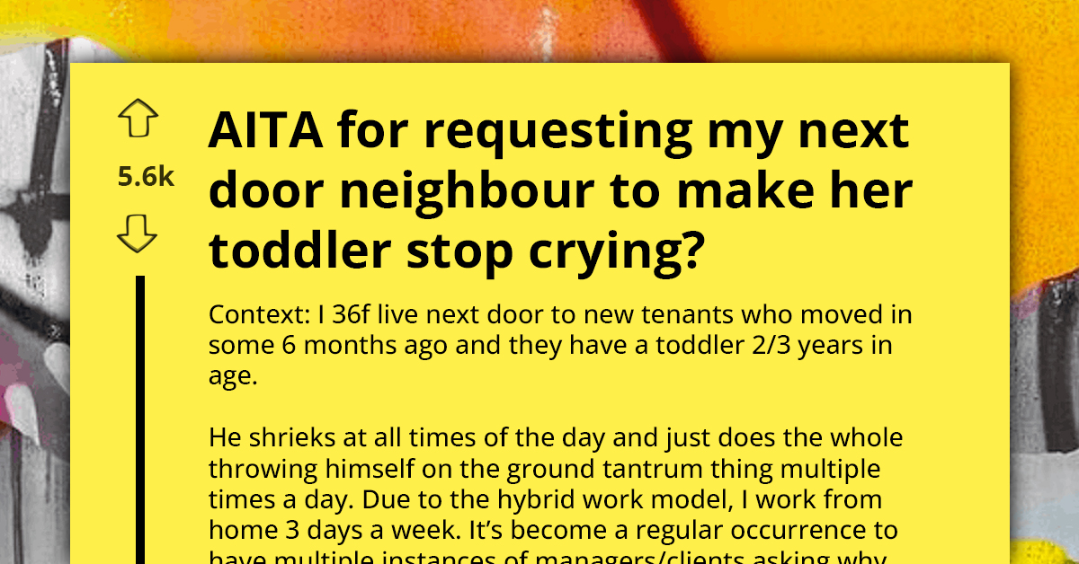 Woman Makes Mom Cry After Telling Her She Needs To Stop Her Toddler From Always Crying