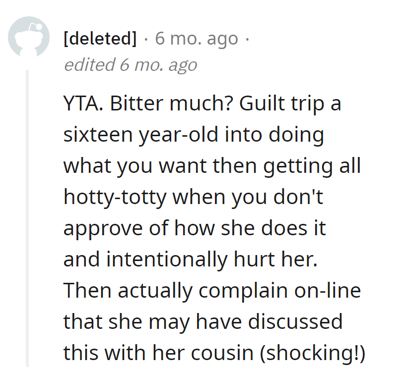 Crafting guilt trips at 51, but shocked when the script doesn't unfold perfectly? Someone grab the popcorn!