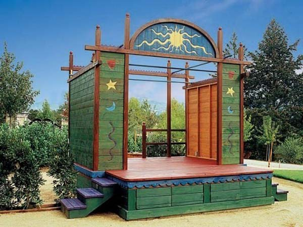 17. Backyard Broadway: Because your kids' performances deserve a worthy stage.