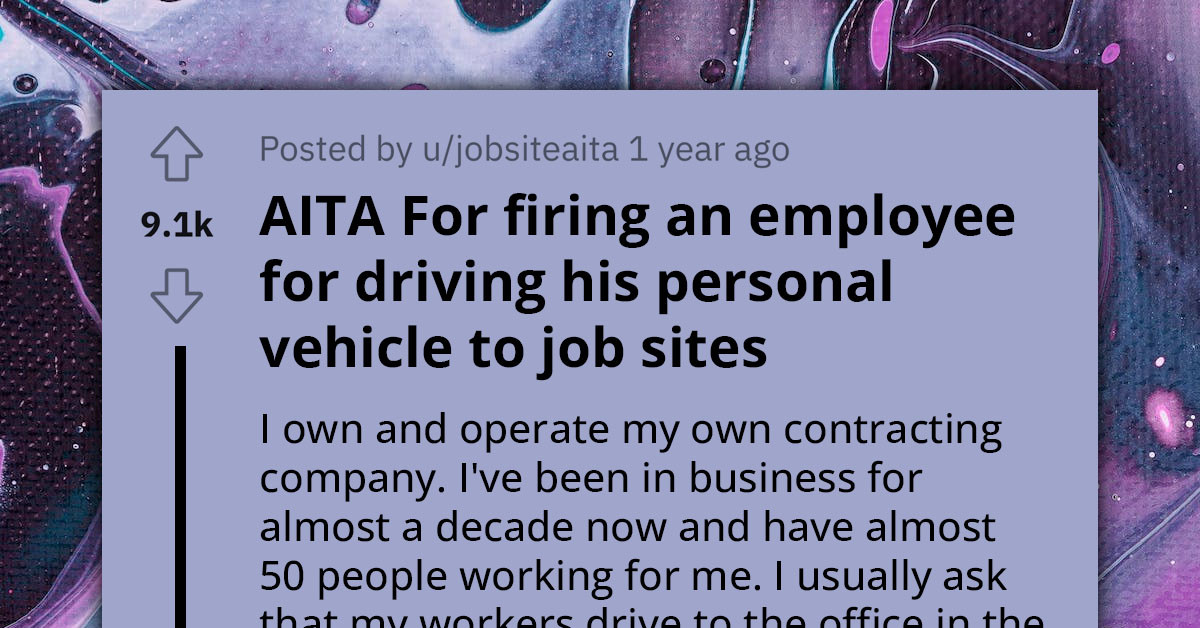Redditor Fires Employee For Driving Personal Vehicle Adorned With Political Stickers To Jobsites, Faces Backlash As Disgruntled Staff Rally In Solidarity