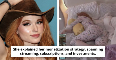 Incredible earnings Amouranth generated during her sleep streaming sessions