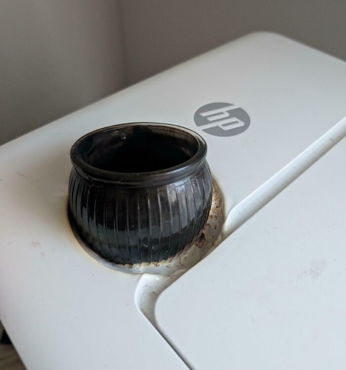 "When You Put A Candle On Your Printer"
