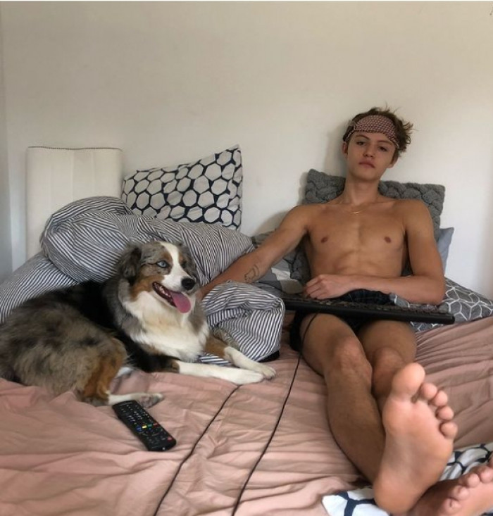 They have a son named Mingus Lucien Reedus, and he's a model