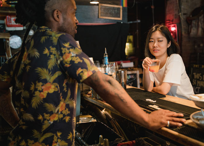 14. the fastest service from bartenders. Cut lines. Have prospective employers 