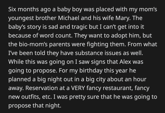 OP almost had to call the police to have them removed from her property.