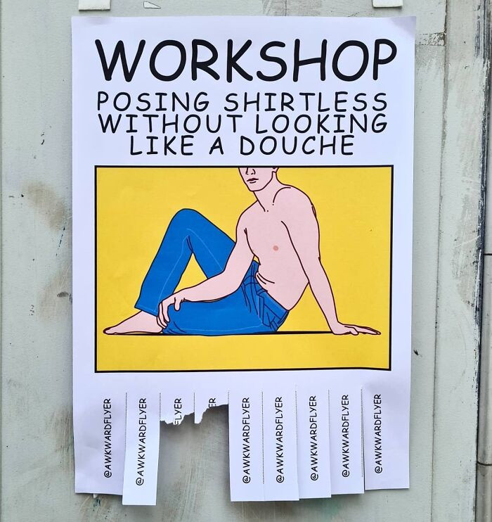 30. How to post shirtless