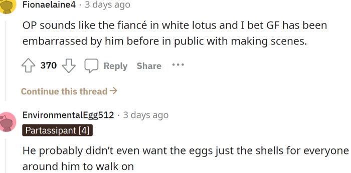 Both Redditors are right