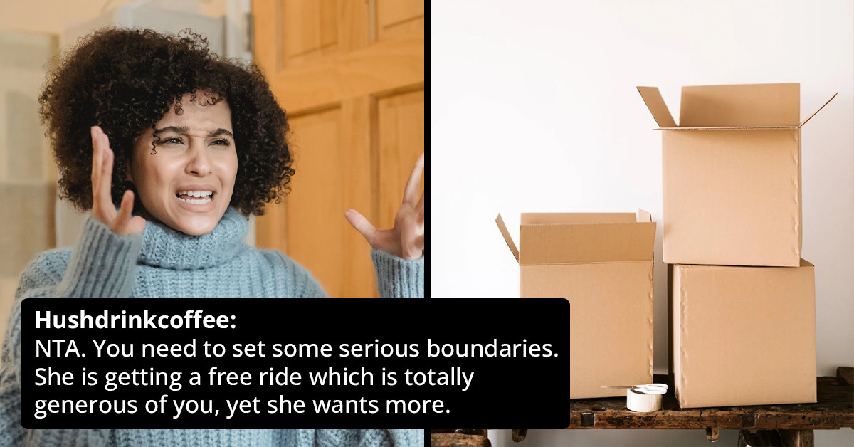 Woman Asks If She's An A**hole For Asking Her Cousin To Move Her Things Out Of Her Storage Shed