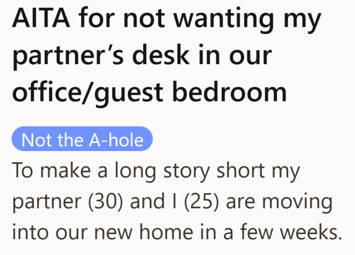 At first glance, this sounds like a normal moving conversation. Two people, one new house, and a lot of decisions waiting to surface.