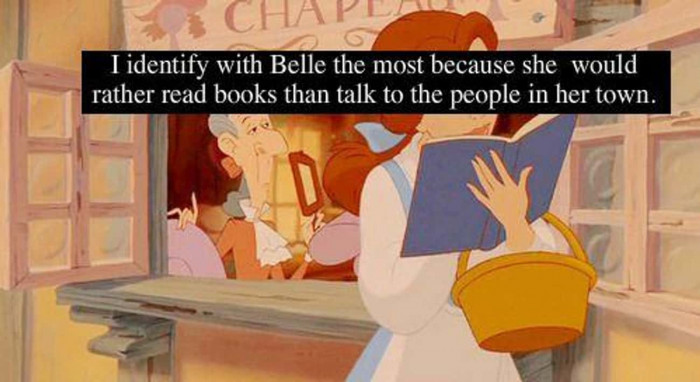 19. So many people do the same as Belle