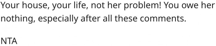 9. His house, his rules.