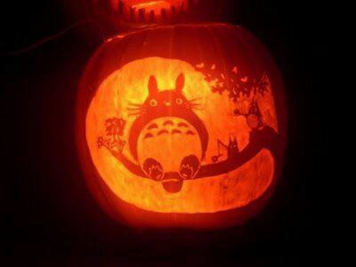 31. The cutest pumpkin etching