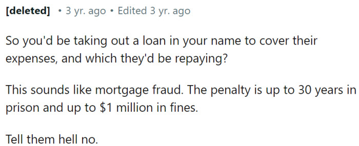 Could this be considered a mortgage fraud?