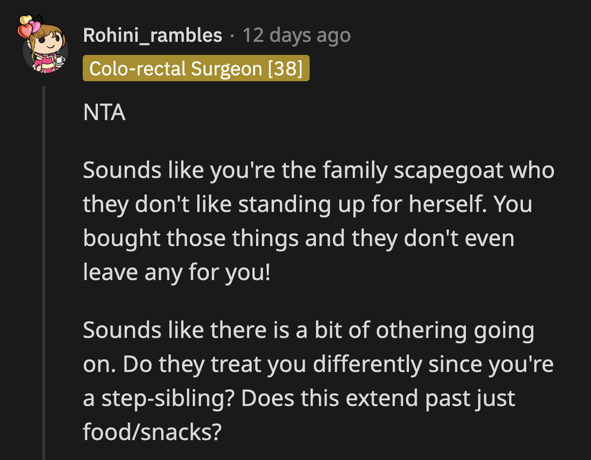 Is OP a doormat, or are her parents playing favorites?