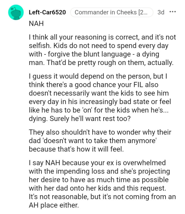 That Would Be Pretty Rough on Them, Actually