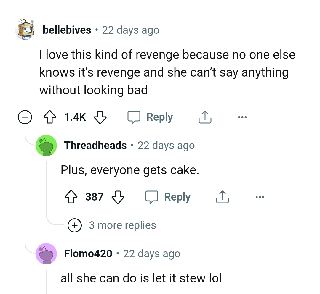 She can't say anything without looking bad.