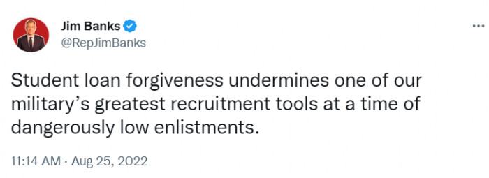 40. College in the U.S. is so unaffordable to force people to join the military (except there's *some* proof)