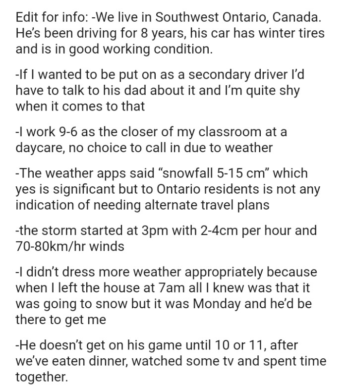 The storm started at 3pm with 2-4cm per hour and 70-80km/hr winds