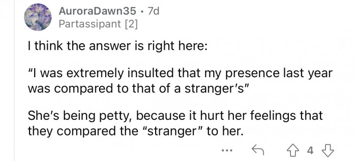 OP is being petty and blowing things out of proportion.