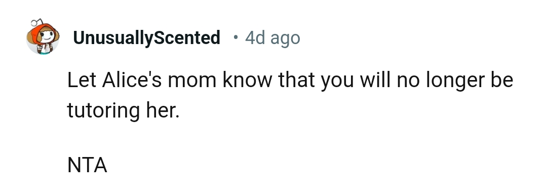 There will be no more tutor