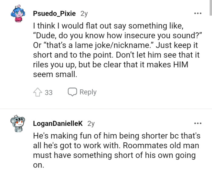 Don't let him see that it riles you up