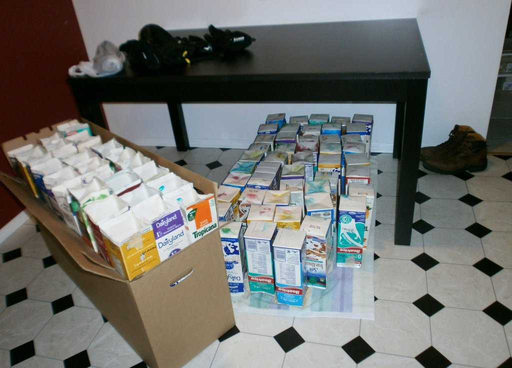 Could this structure be an igloo? One wonders as its shape becomes increasingly discernible.