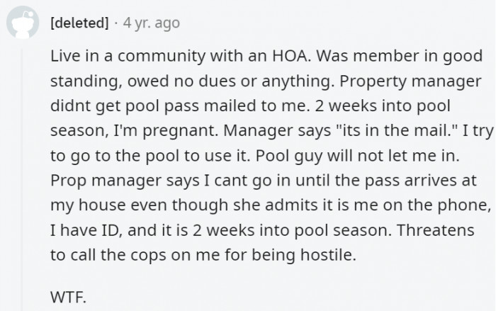 26. Lesson learned: Pick your HOA wisely