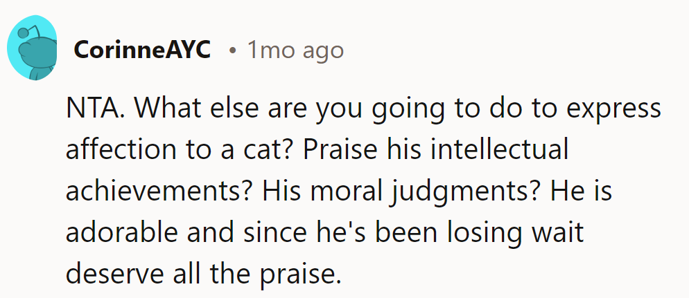 He definitely deserves all the praise!