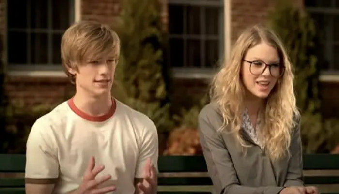 But back in 2009, he was the lead in Taylor Swift's iconic music video for